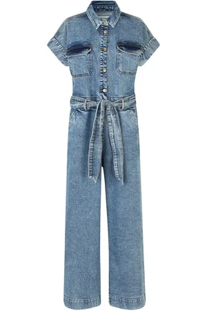 Lollys Laundry Dames, Jumpsuits & Playsuits, Blauw, Maat: XL Denim