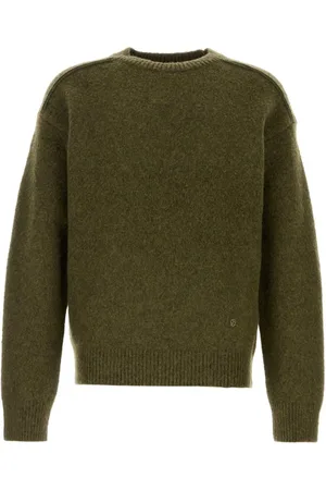 Burberry Heren, Truien, Groen, Maat: XL Wol