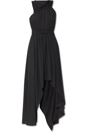 Alexander McQueen Dames, Jurken, Zwart, Maat: XS Katoen
