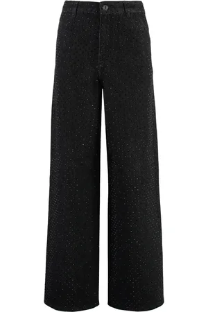 Self-Portrait Dames, Jeans, Zwart, Maat: W26 Katoen