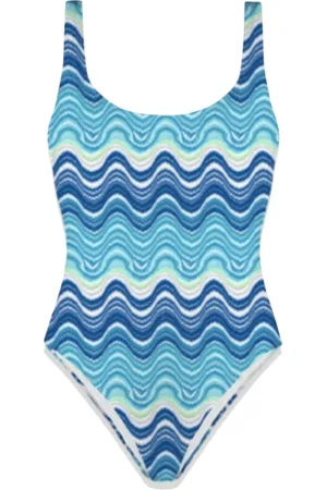 MC2 SAINT BARTH Dames, Badkleding, Blauw, Maat: L