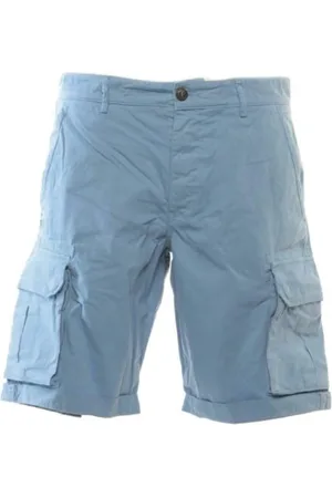 40 Weft Heren, Korte broeken, Blauw, Maat: XL Katoen