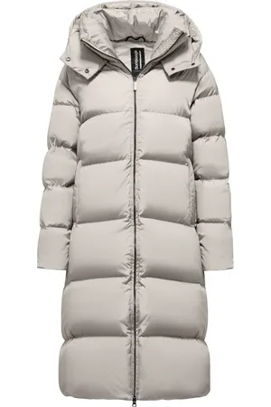 Bomboogie Dames, Mantels, Grijs, Maat: XL Nylon