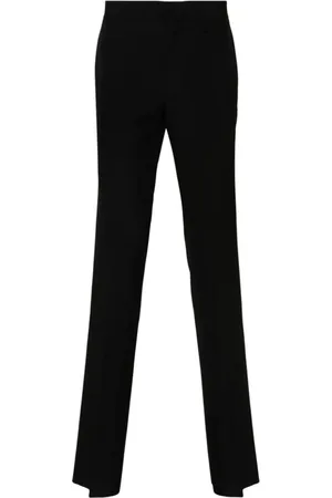 Givenchy Heren, Broeken, Zwart, Maat: M Wol