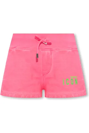 Dsquared2 Dames, Korte broeken, Roze, Maat: S Katoen