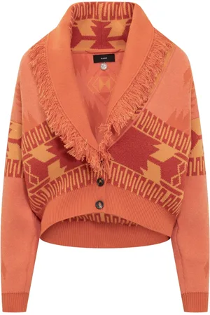 Alanui Dames, Truien, Oranje, Maat: S