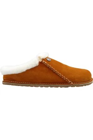 Birkenstock Dames, Schoenen, Bruin, Maat: 37 EU Wol