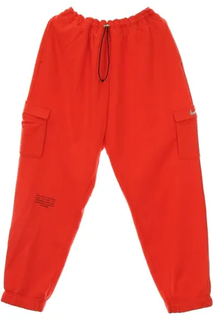 Nike Dames, Broeken, Oranje, Maat: S