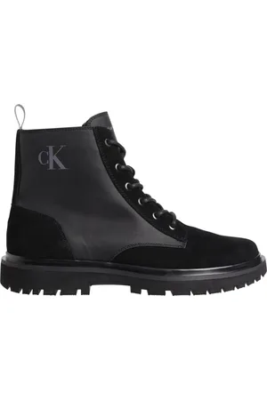 Calvin Klein Heren, Schoenen, Zwart, Maat: 45 EU Leer