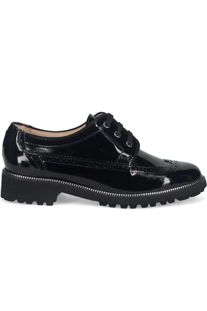 SANGIORGIO Dames, Schoenen, Zwart, Maat: 36 1/2 EU Leer