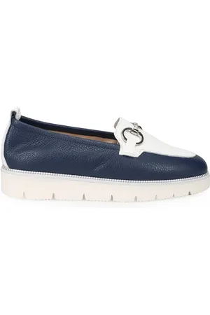 SANGIORGIO Dames, Schoenen, Blauw, Maat: 39 EU Leer