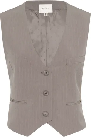 Gestuz Dames, Jassen, Grijs, Maat: XL