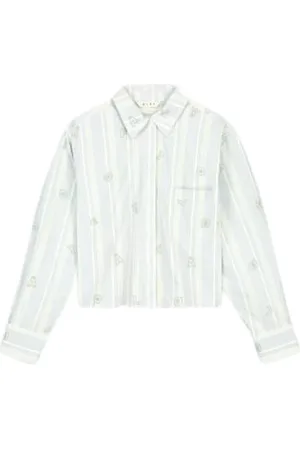 OLAF HUSSEIN Dames, Blouses & Shirts, Wit, Maat: M