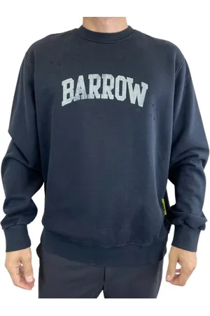 BARROW Heren, Sweatshirts & Hoodies, Zwart, Maat: S Katoen