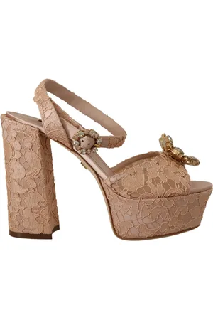 Dolce & Gabbana Dames, Schoenen, , Maat: 40 1/2 EU Katoen
