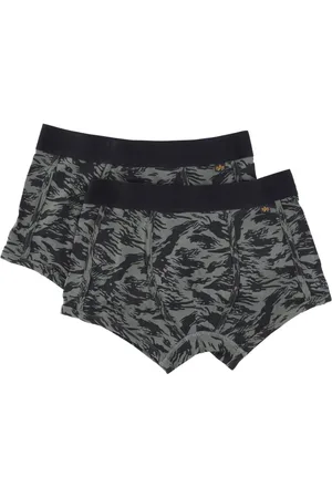 Alpha Industries Heren, Ondergoed, Grijs, Maat: M Katoen