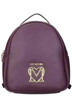 Moschino Dames, Tassen, Paars, Maat: ONE Size Leer