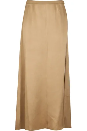 FORTE FORTE Dames, Rokken, Bruin, Maat: S Viscose