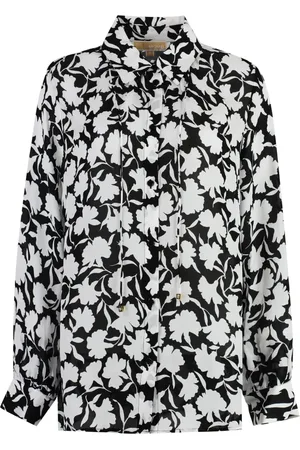 Michael Kors Dames, Blouses & Shirts, Veelkleurig, Maat: L Viscose