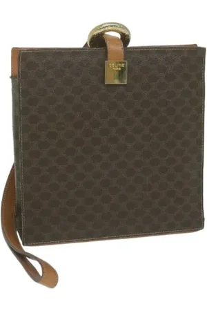 Céline Dames, Pre-owned, Bruin, Maat: ONE Size Leer