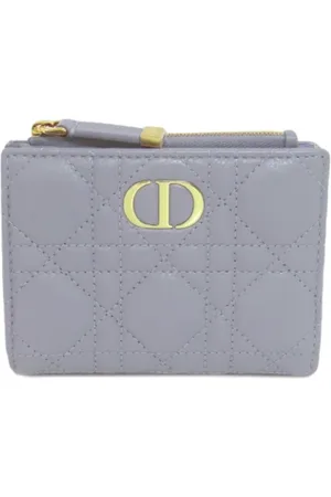 Dior Dames, Pre-owned, Blauw, Maat: ONE Size Leer