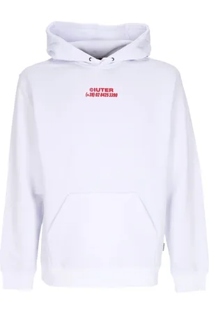 IUTER Heren, Sweatshirts & Hoodies, Wit, Maat: XL Katoen