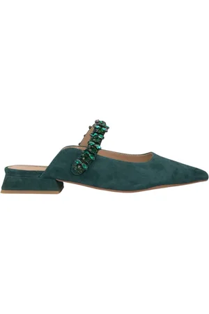 Alma en Pena Dames, Schoenen, Groen, Maat: 37 EU Leer