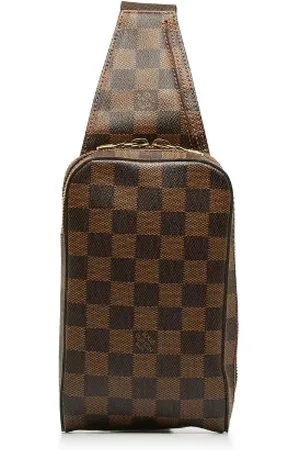 LOUIS VUITTON Heren, Pre-owned, Bruin, Maat: ONE Size Leer