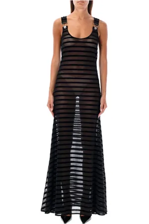 Jean Paul Gaultier Dames, Jurken, Zwart, Maat: XS Polyamide