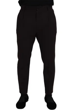 Dolce & Gabbana Heren, Broeken, Bruin, Maat: M Katoen