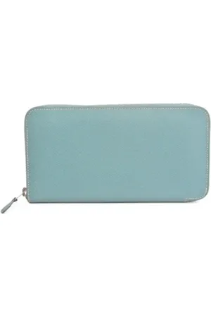 Hermès Dames, Pre-owned, Blauw, Maat: ONE Size Leer