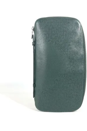 LOUIS VUITTON Dames, Pre-owned, Groen, Maat: ONE Size Leer