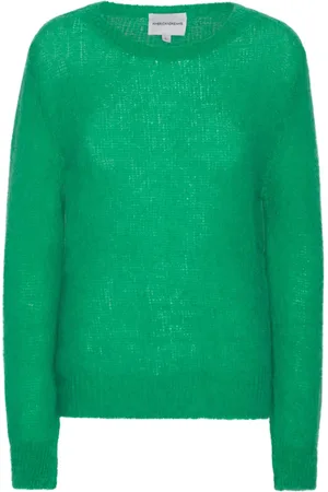 American Dreams Dames, Truien, Groen, Maat: S Wol