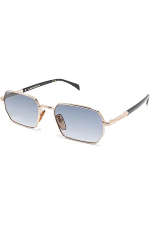 DB EYEWEAR BY DAVID BECKHAM Heren, Accessoires, Geel, Maat: 55 MM