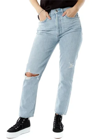 AGOLDE Dames, Jeans, Blauw, Maat: W26 Denim