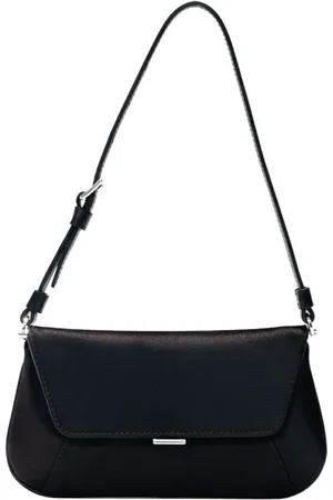 Amina Muaddi Dames, Tassen, Zwart, Maat: ONE Size Leer