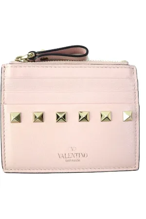 VALENTINO Dames, Pre-owned, Roze, Maat: ONE Size Leer