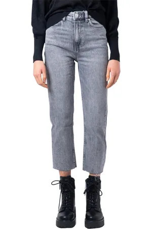 ONLY Dames, Jeans, Grijs, Maat: W33 L32 Katoen