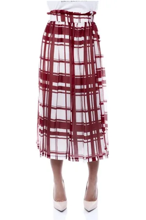 ALPHA STUDIO Dames, Rokken, Wit, Maat: M Jersey