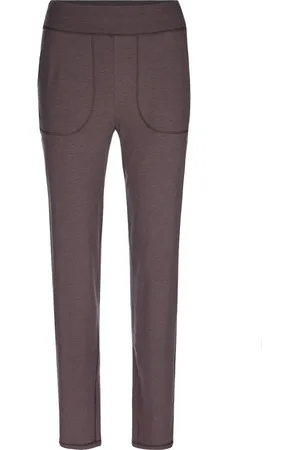Calida Dames, Broeken, Bruin, Maat: XS