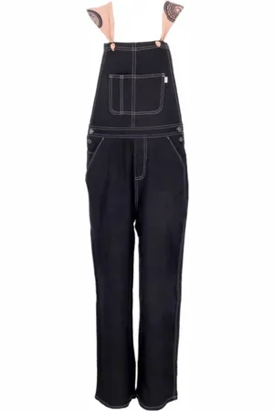 Huf Dames, Jumpsuits & Playsuits, Zwart, Maat: L