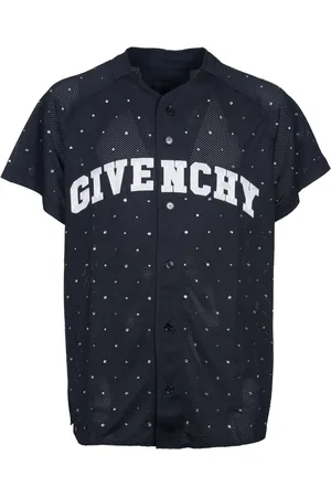 Givenchy Heren, Overhemden, Zwart, Maat: S Poliester