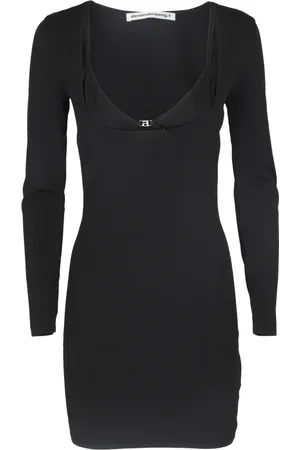 Alexander Wang Dames, Jurken, Zwart, Maat: S Viscose