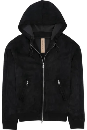 GIORGIO BRATO Heren, Sweatshirts & Hoodies, Zwart, Maat: L Leer