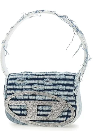 Diesel Dames, Tassen, Blauw, Maat: ONE Size Katoen