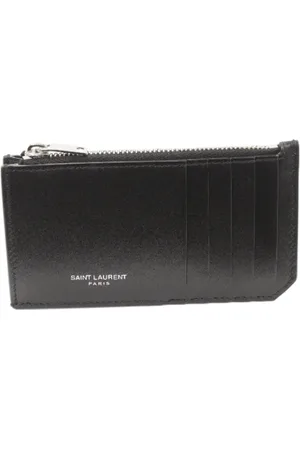 Saint Laurent Dames, Pre-owned, Zwart, Maat: ONE Size Leer