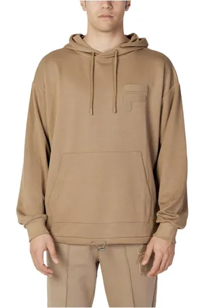 Fila Heren, Sweatshirts & Hoodies, Bruin, Maat: XS Viscose