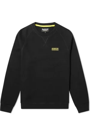 Barbour Heren, Sweatshirts & Hoodies, Zwart, Maat: L Katoen