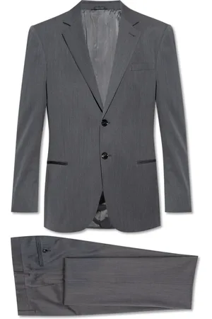Giorgio Armani Heren, Pakken, Grijs, Maat: 3XL Wol