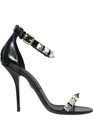 Dolce & Gabbana Dames, Schoenen, Zwart, Maat: 38 EU Leer